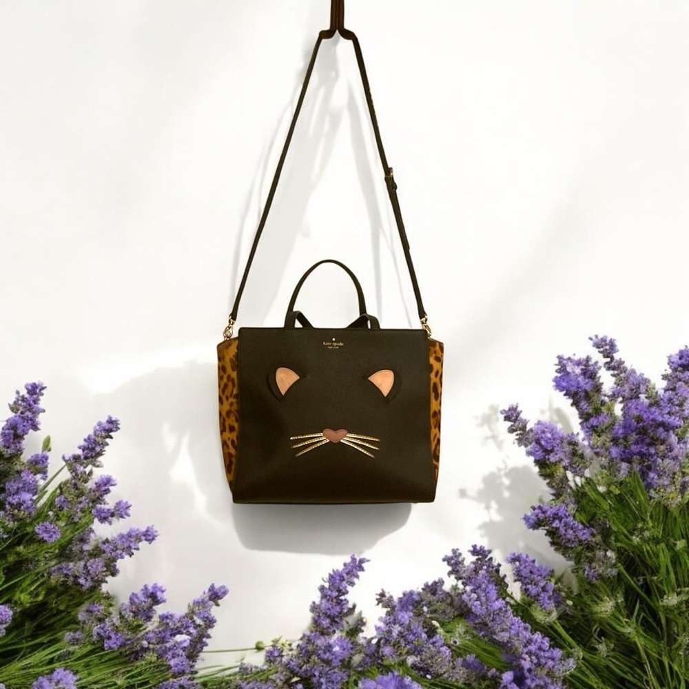 kate spade new york Run Wild Leopard Hayden Satchel